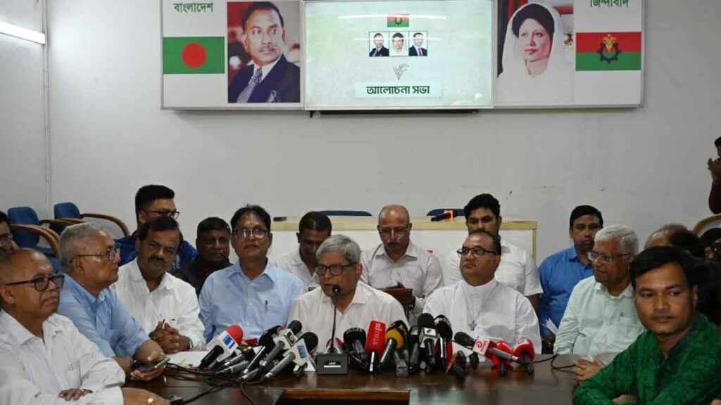 পিআর পদ্ধতি নিয়ে সিদ্ধান্ত আগামী নির্বাচিত সংসদেই : মির্জা ফখরুল