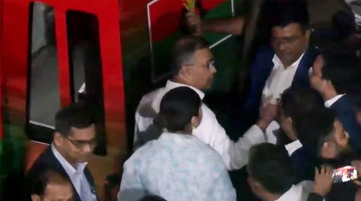 গুলশানের বাসায় তারেক রহমান