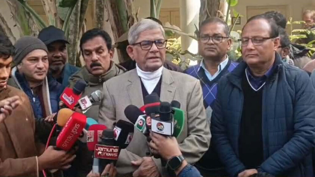 নির্বাচনের প্রকৃত অবস্থা বোঝা যাবে প্রচারণা শুরুর পর : মির্জা ফখরুল