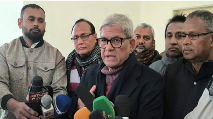 দেশের আইনশৃঙ্খলা পরিস্থিতি সন্তোষজনক নয় : মির্জা ফখরুল