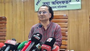 বিএনপির সঙ্গে চাঁদাবাজির ট্যাগিংয়ের চেষ্টা চলছে: তথ্য উপদেষ্টা