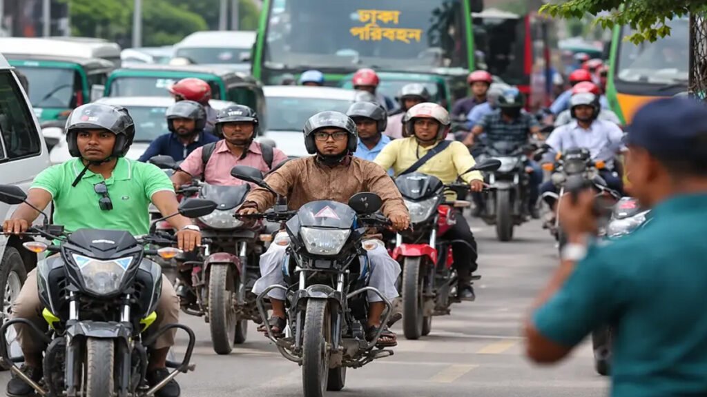 মোটরসাইকেলের সামনে নম্বরপ্লেট লাগানোর নির্দেশ, সময়সীমা ১৫ নভেম্বর